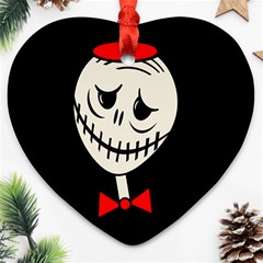 Halloween Monster Heart Ornament (2 Sides)