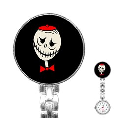 Halloween Monster Stainless Steel Nurses Watch by Valentinaart