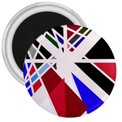 Decorative flag design 3  Magnets