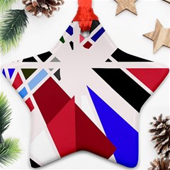 Decorative flag design Ornament (Star) 