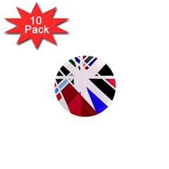 Decorative flag design 1  Mini Magnet (10 pack) 