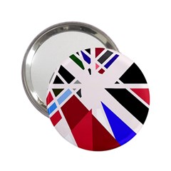 Decorative flag design 2.25  Handbag Mirrors