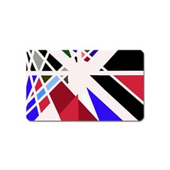 Decorative flag design Magnet (Name Card)