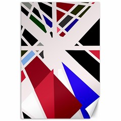 Decorative flag design Canvas 20  x 30  