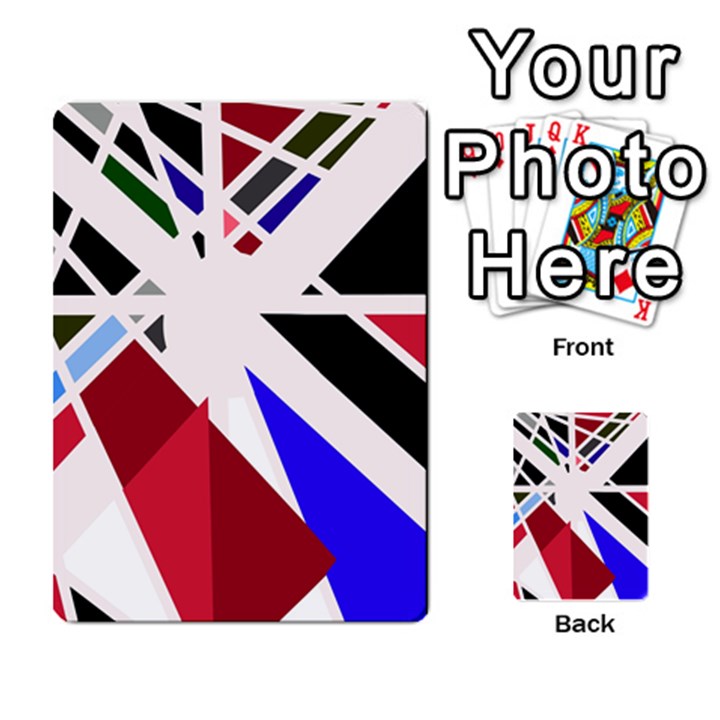 Decorative flag design Multi-purpose Cards (Rectangle) 