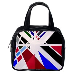 Decorative flag design Classic Handbags (One Side)