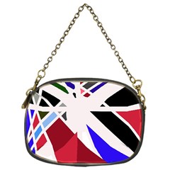 Decorative flag design Chain Purses (One Side) 