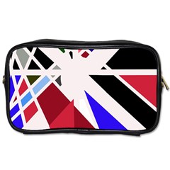 Decorative flag design Toiletries Bags