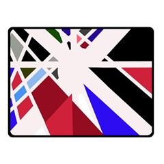 Decorative flag design Fleece Blanket (Small)