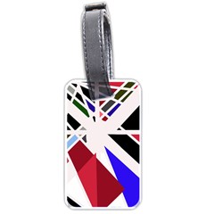 Decorative flag design Luggage Tags (One Side) 