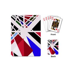 Decorative flag design Playing Cards (Mini) 