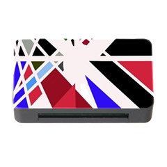 Decorative flag design Memory Card Reader with CF