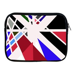 Decorative flag design Apple iPad 2/3/4 Zipper Cases