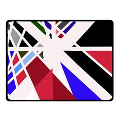 Decorative flag design Double Sided Fleece Blanket (Small) 