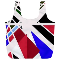 Decorative Flag Design Full Print Recycle Bags (l)  by Valentinaart