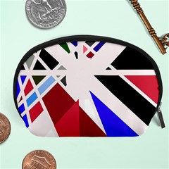 Decorative flag design Accessory Pouches (Large) 