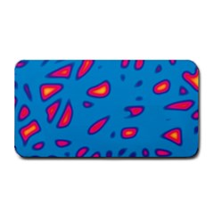 Blue And Red Neon Medium Bar Mats