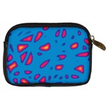 Blue and red neon Digital Camera Cases Back