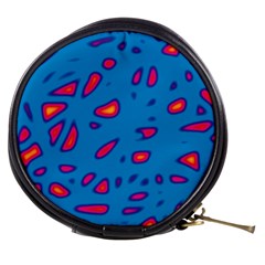 Blue And Red Neon Mini Makeup Bags