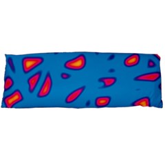 Blue And Red Neon Body Pillow Case (dakimakura)