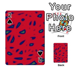 Red Neon Playing Cards 54 Designs 