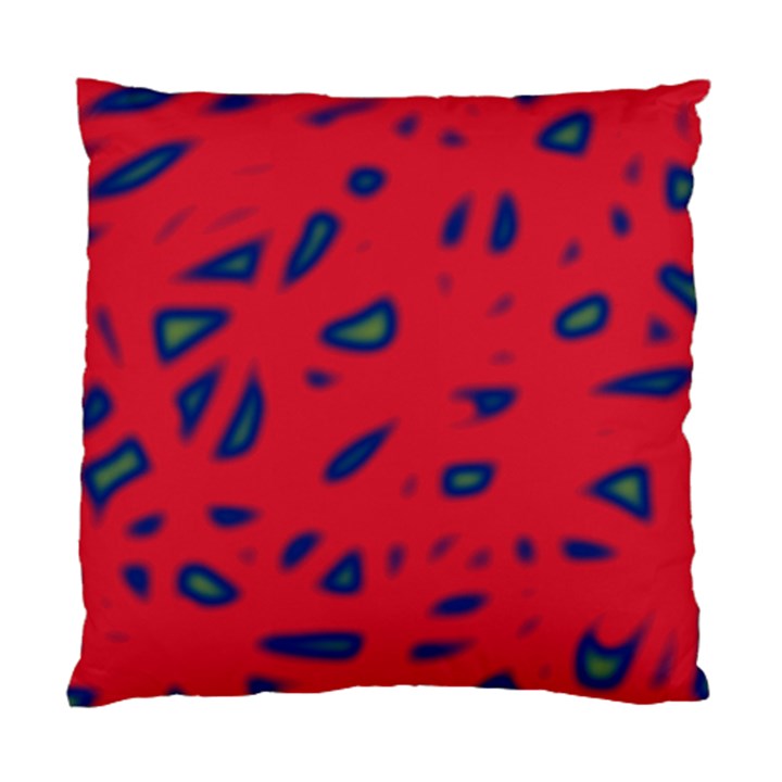 Red neon Standard Cushion Case (Two Sides)