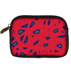 Red Neon Digital Camera Cases