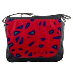 Red Neon Messenger Bags