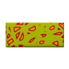 Yellow Neon Design Hand Towel