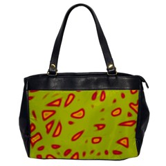 Yellow Neon Design Office Handbags