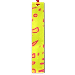 Yellow Neon Design Large Book Marks by Valentinaart