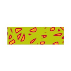 Yellow Neon Design Satin Scarf (oblong)