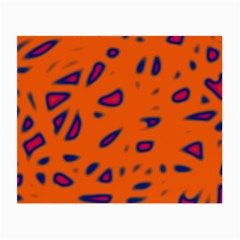 Orange Neon Small Glasses Cloth