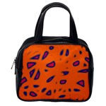 Orange neon Classic Handbags (One Side) Front