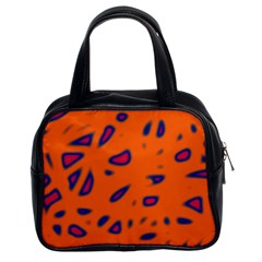 Orange Neon Classic Handbags (2 Sides)