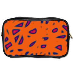 Orange Neon Toiletries Bags