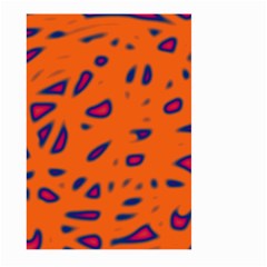 Orange Neon Large Garden Flag (two Sides)