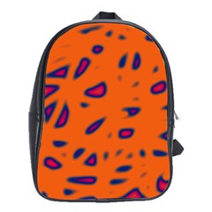 Orange Neon School Bags (xl) 