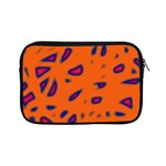 Orange neon Apple iPad Mini Zipper Cases Front