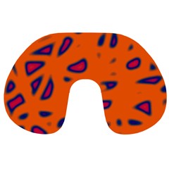 Orange Neon Travel Neck Pillows