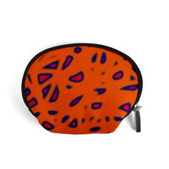 Orange Neon Accessory Pouches (small) 