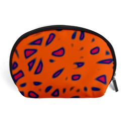 Orange Neon Accessory Pouches (large) 