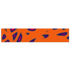 Orange Neon Flano Scarf (small) by Valentinaart