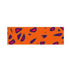 Orange Neon Satin Scarf (oblong)