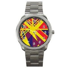 Hot Abstraction Sport Metal Watch