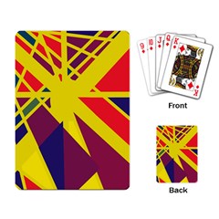 Hot Abstraction Playing Card