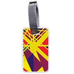 Hot Abstraction Luggage Tags (one Side) 