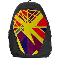 Hot Abstraction Backpack Bag by Valentinaart