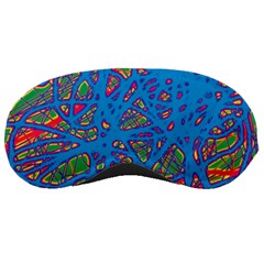 Colorful Neon Chaos Sleeping Masks by Valentinaart