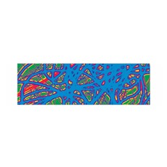 Colorful Neon Chaos Satin Scarf (oblong) by Valentinaart